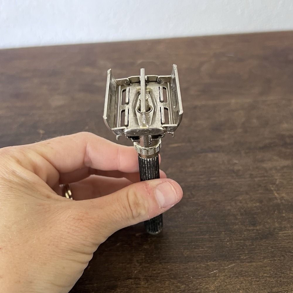 Gillette Super Speed Super Adjustable Razor 1972 S-4 VTG - Picture 4 of 6